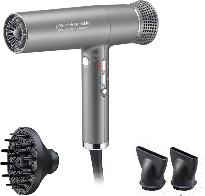 Pro One Aerolite Hairdryer Titanium