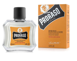 Proraso - Beard Balm Wood & Spice – Twin Pack (2 x 100ml) – Proraso - Beard Balm Wood & Spice 100ml