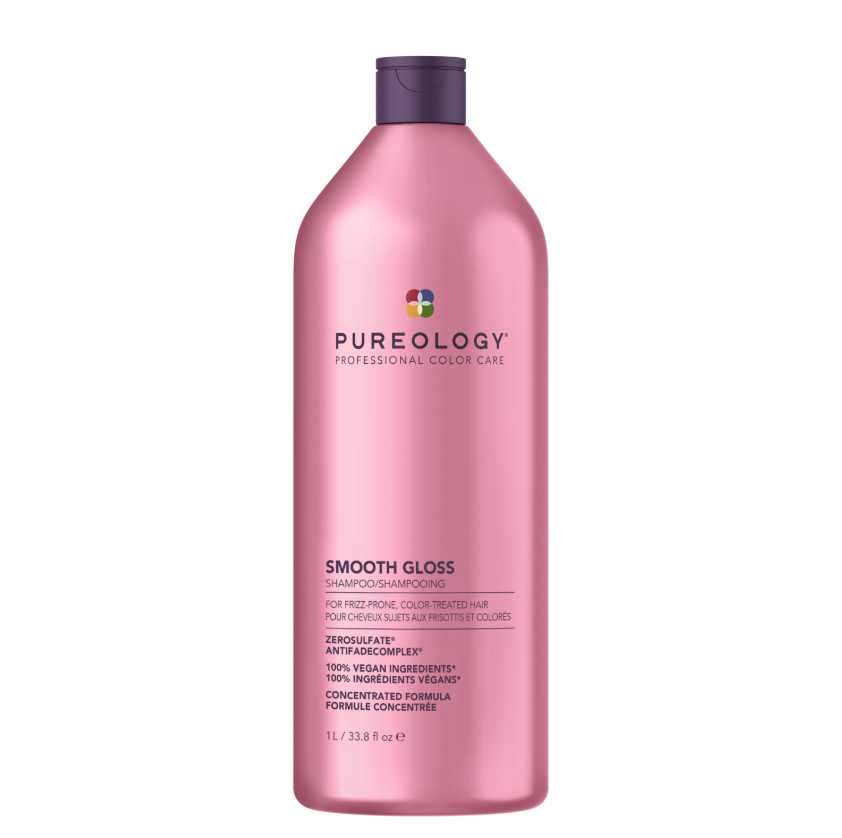 Pureology - Smooth Gloss Shampoo 1000ml – front of bottle