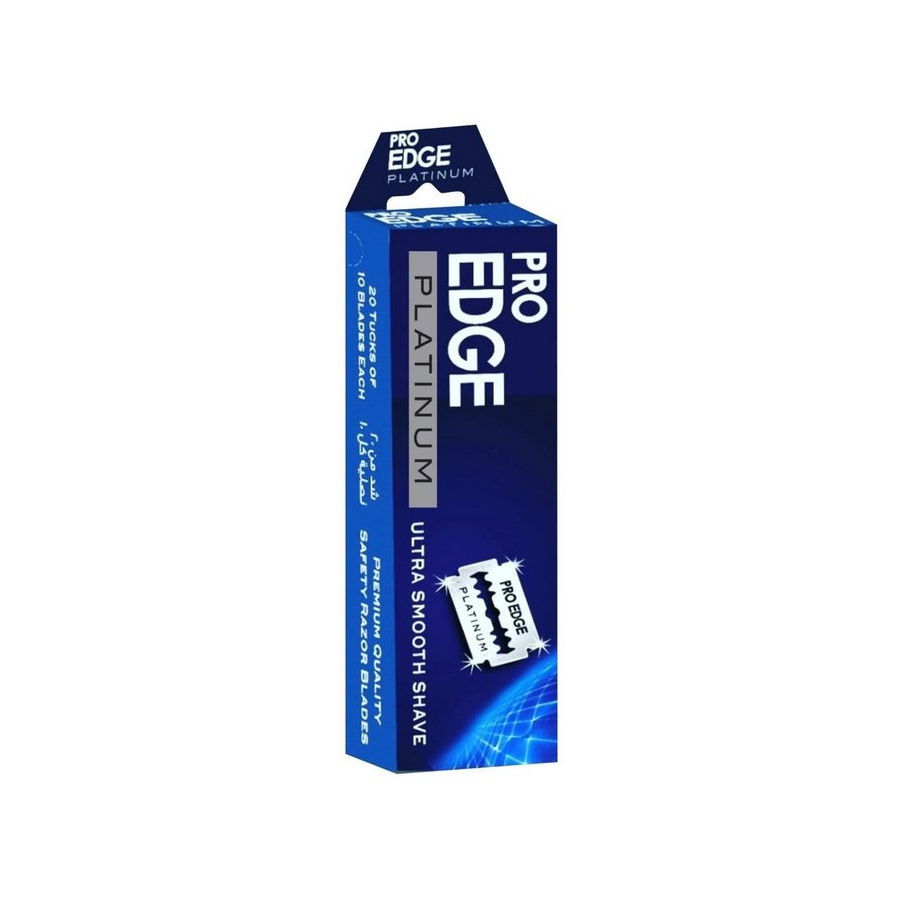 RK Blades - Pro Edge Platinum Double Edge Blades 100 Pack – product image