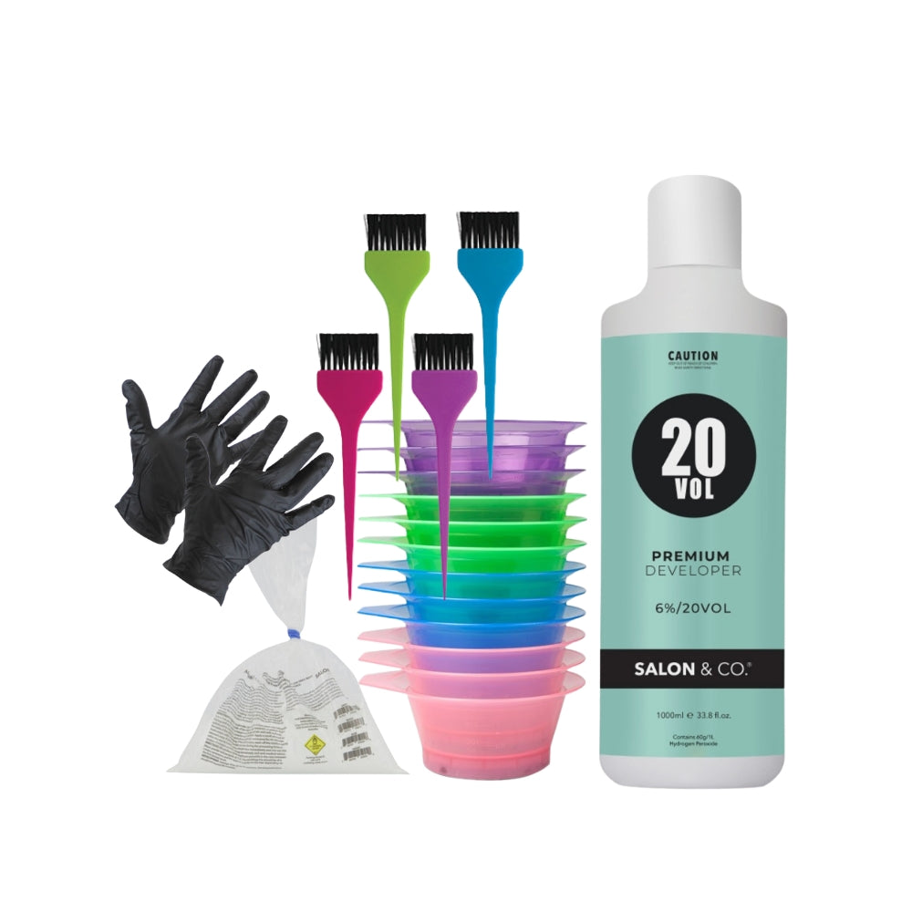 Salon & Co - 20 Vol (6%) White Bleach Kit – product image