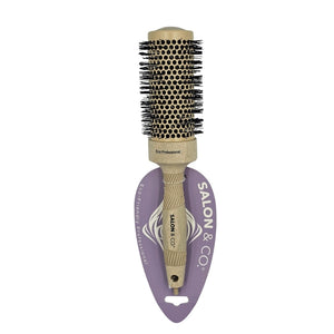 Salon & Co - Eco Friendly Round Brush Quad Set (25, 34, 44 & 53mm) Bundle – Salon & Co Eco Friendly Professional Round Brush 44mm