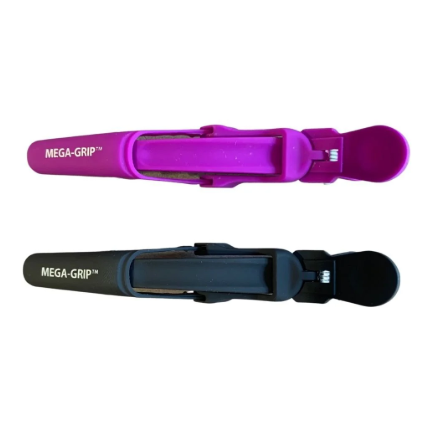 Salon Concept - Mega-Grip Crocodile Clips Purple 6pk – product image