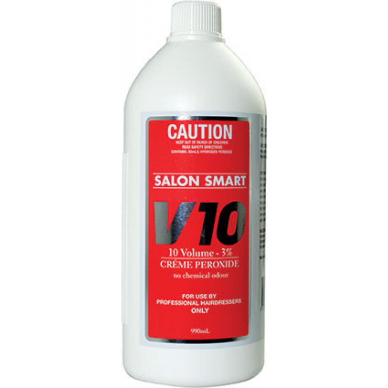 Salon Smart - Creme Peroxide Developer 10 Vol 3% 1L – front of pack/product
