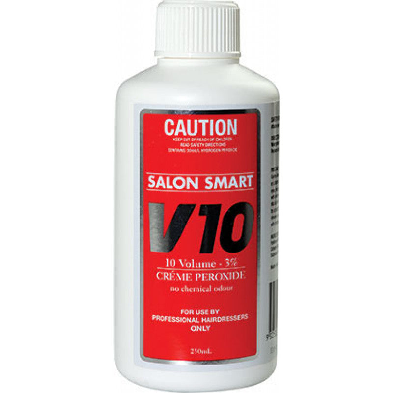 Salon Smart - Creme Peroxide Developer 10 Vol 3% 250ml – front of pack/product