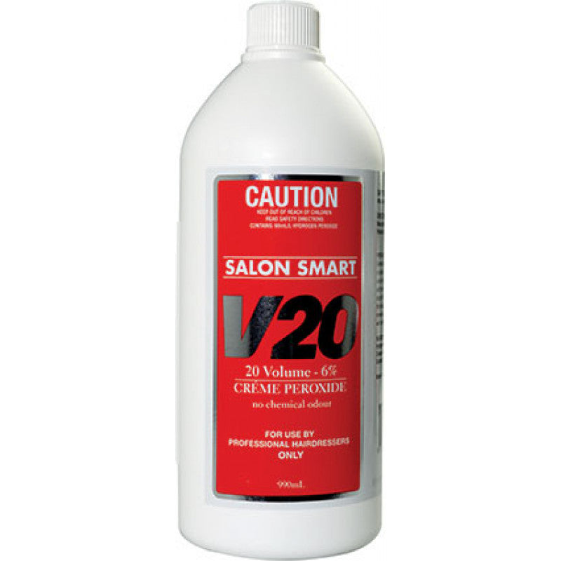 Salon Smart - Creme Peroxide Developer 20 Vol 6% 1L – front of pack/product