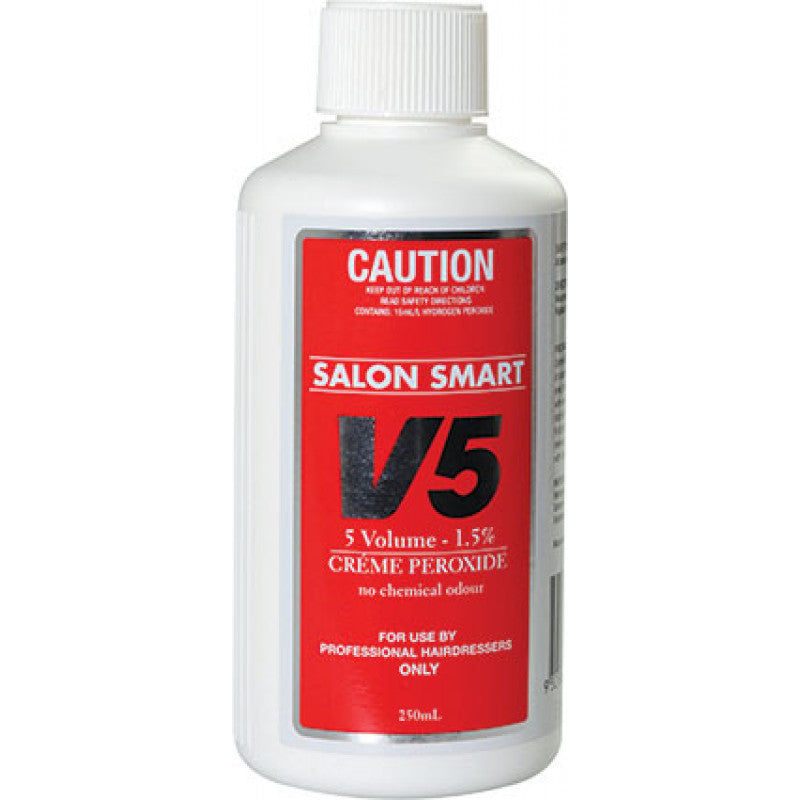 Salon Smart - Creme Peroxide Developer 5 Vol 1.5% 250ml – front of pack/product