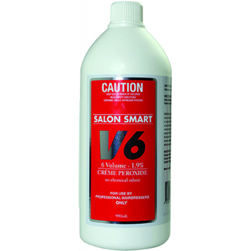 Salon Smart - Creme Peroxide Developer 6 Vol 1L – front of pack/product