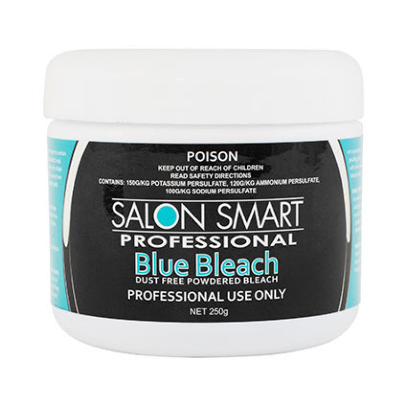 Salon Smart - Original Dust Free Bleach Blue 250g Tub – front of pack/product