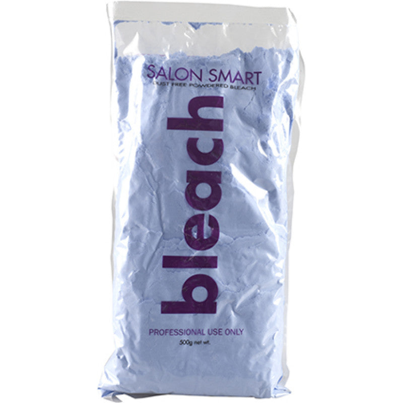 Salon Smart - Original Dust Free Bleach Purple 500g Flatbag – front of pack/product