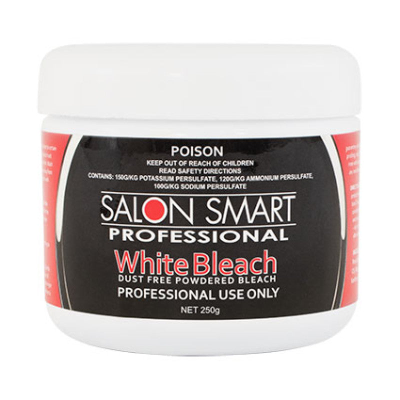 Salon Smart - Original Dust Free Bleach White 250g Tub – front of pack/product