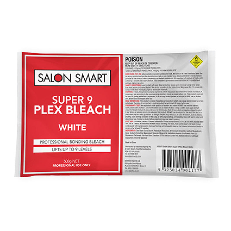 Salon Smart - Super 9 Plex Bonding Bleach White 500g – front of pack/product
