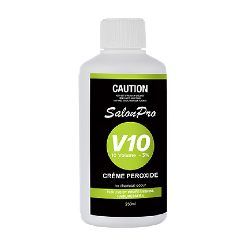 SalonPro - Cream Peroxide 10 Vol 3% 250ml – front of pack/product
