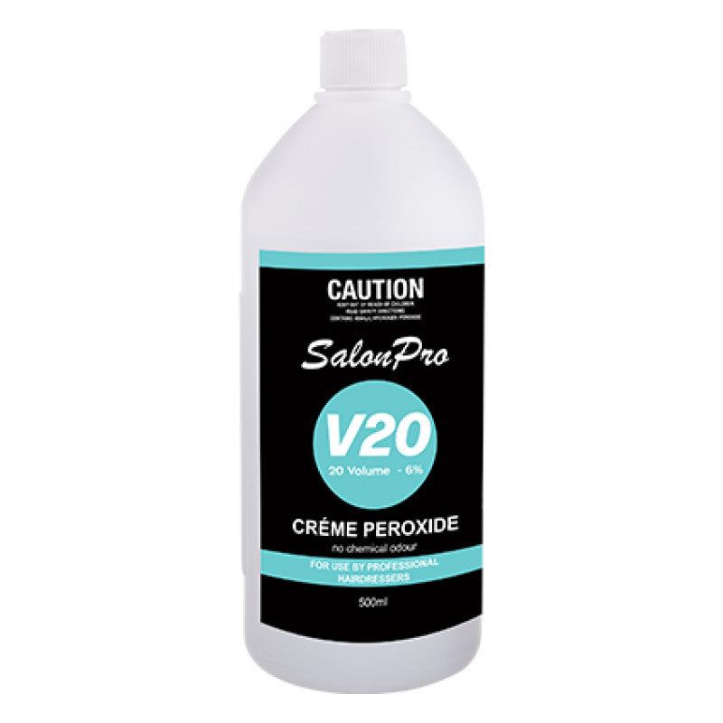 SalonPro - Cream Peroxide 20 Vol 6% 500ml – front of pack/product