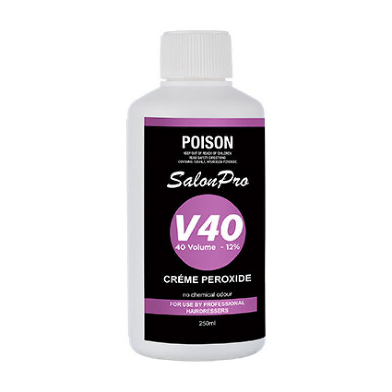 SalonPro - Cream Peroxide 40 Vol 12% 250ml – front of pack/product