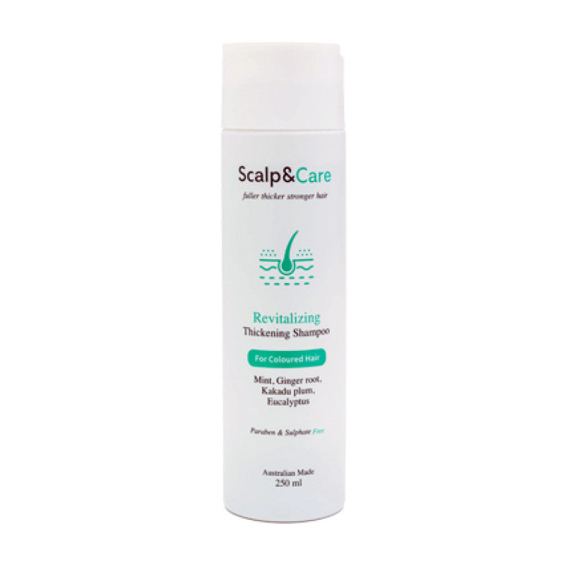 Scalp&Care - Coloured Hair Thickening Shampoo & Conditioner Duo Bundle – Scalp&Care Revitalizing Thickening Shampoo Coloured Hair 250ml