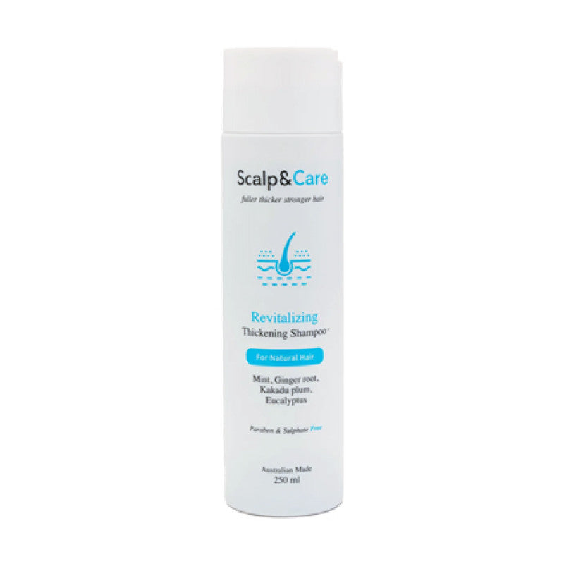 Scalp&Care - Natural Hair Thickening Shampoo & Conditioner Duo Bundle – Scalp&Care Revitalizing Thickening Shampoo Natural Hair 250ml