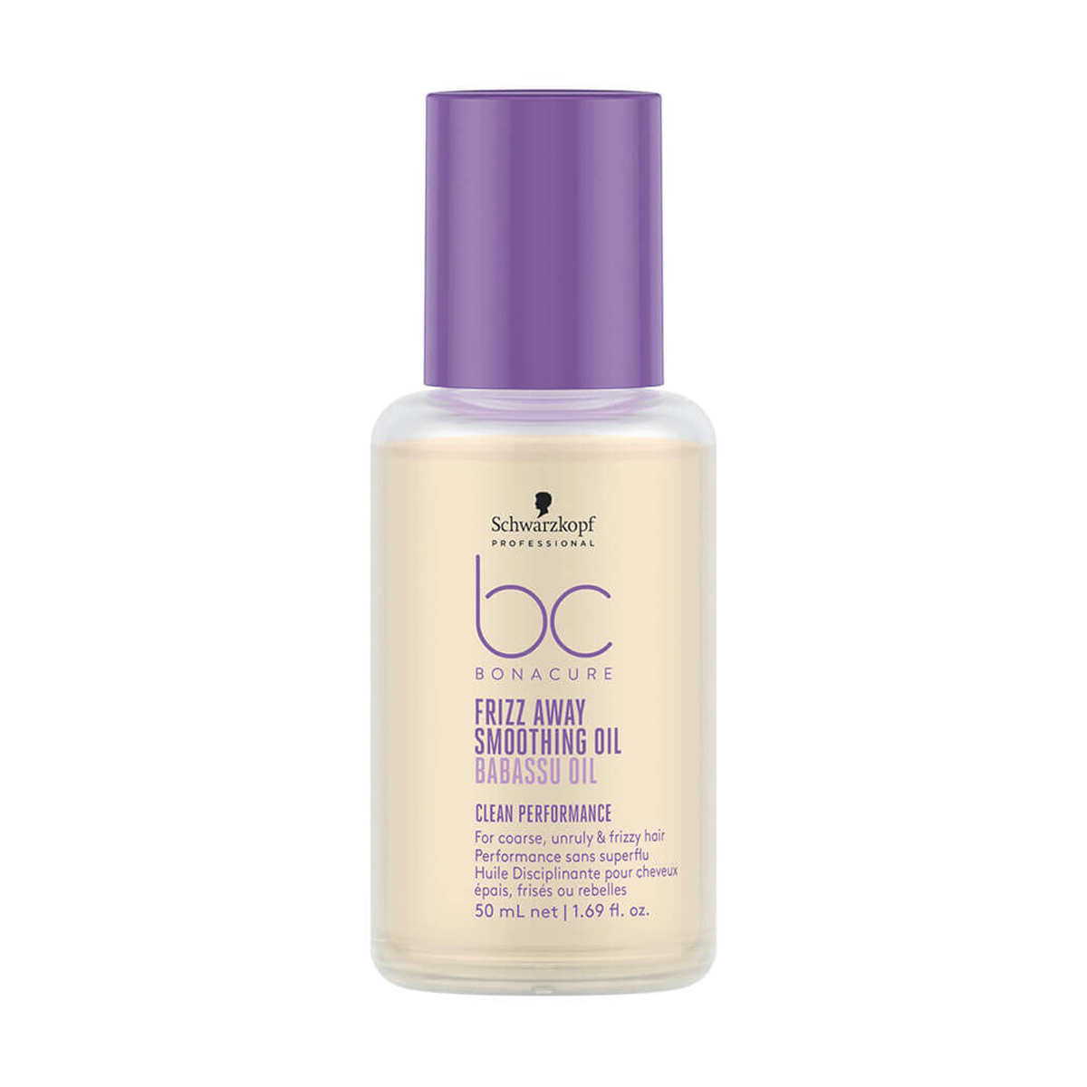 Schwarzkopf Professional - BC Clean Performance Frizz Away Smoothing Oil 50ml – front of pack