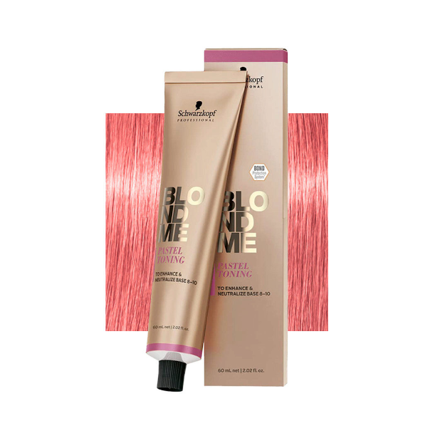 Schwarzkopf Professional - BlondMe Blonde Toning Strawberry 60ml – tube