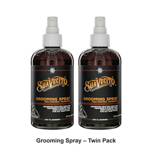 Suavecito - Grooming Spray – Twin Pack (2 x 237ml) – bundle contents: 2 x Suavecito - Grooming Spray 237ml