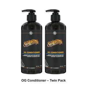 Suavecito - OG Conditioner – Twin Pack (2 x 473ml) – bundle contents: 2 x Suavecito - OG Conditioner 473ml