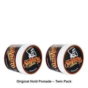 Suavecito - Original Hold Pomade – Twin Pack (2 x 113g) – bundle contents: 2 x Suavecito - Original Hold Pomade 113g