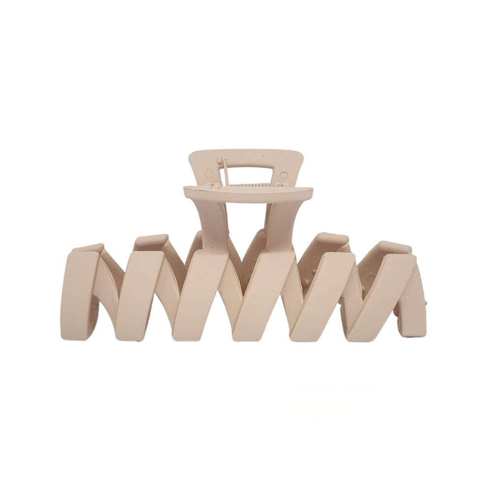 Supreme Glo - Claw Clip Geometric Dusty Pink – product image