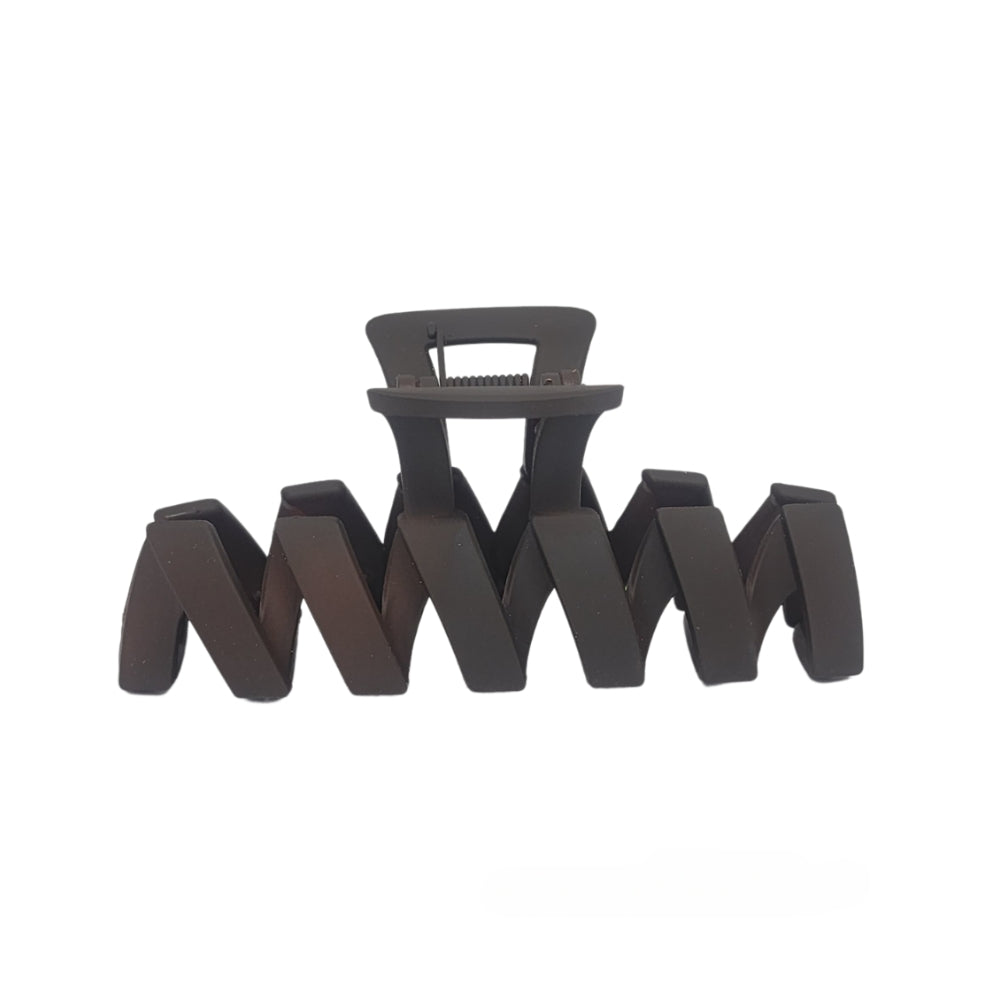 Supreme Glo - Claw Clip Geometric Mocha – product image