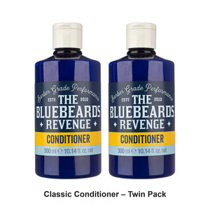 The Bluebeards Revenge - Classic Conditioner – Twin Pack (2 x 300ml) – bundle contents: 2 x The Bluebeards Revenge - Classic Conditioner 300ml