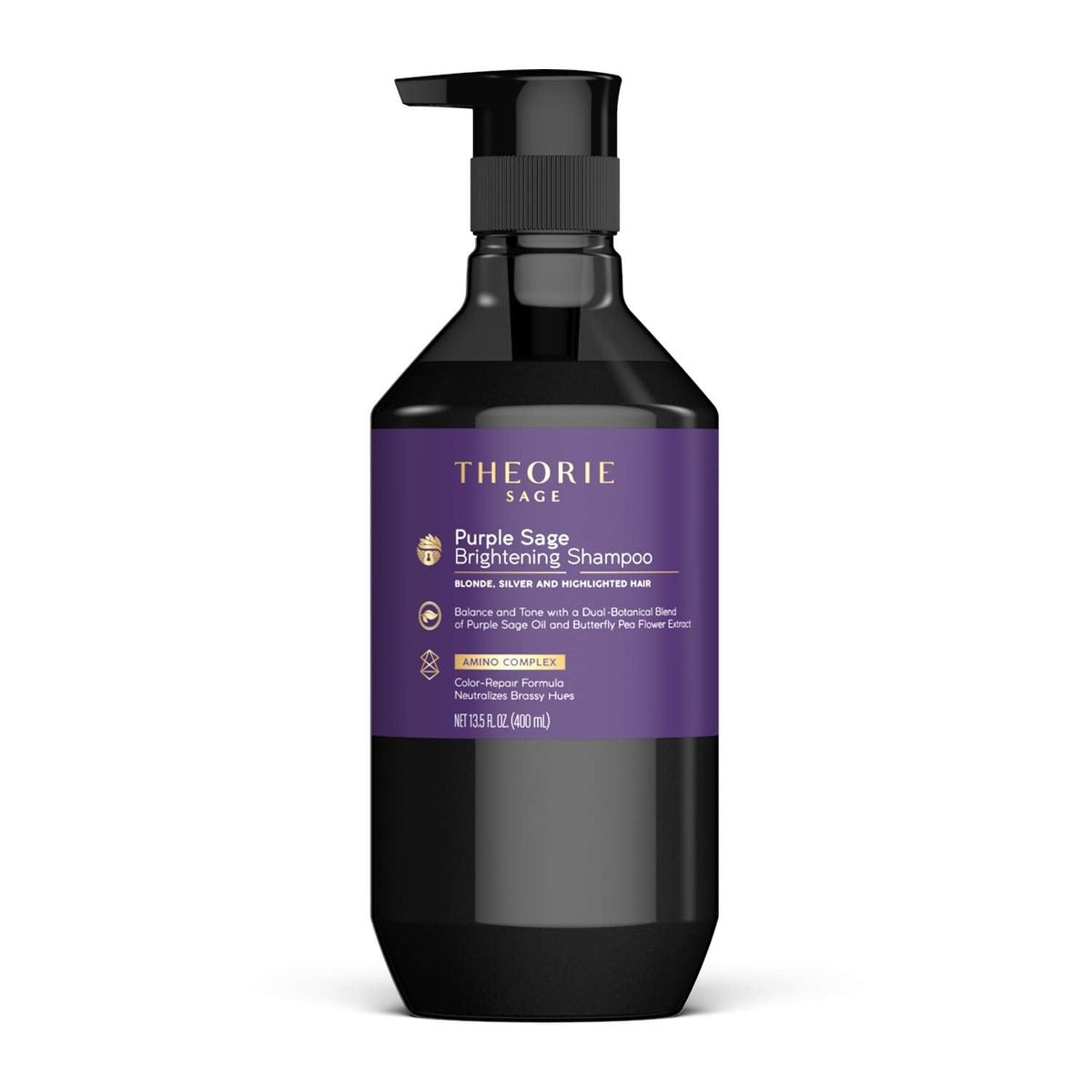 Theorie - Purple Sage Blonde Shampoo & Conditioner Duo Bundle – Theorie Purple Sage Blonde Shampoo 400ml