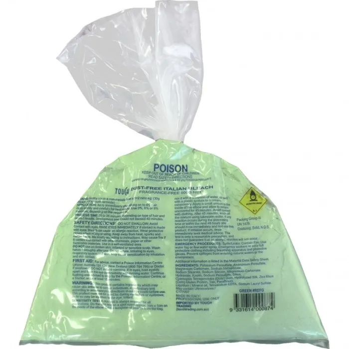 Touch - Italian Dust Free Green Bleach 500g – product image