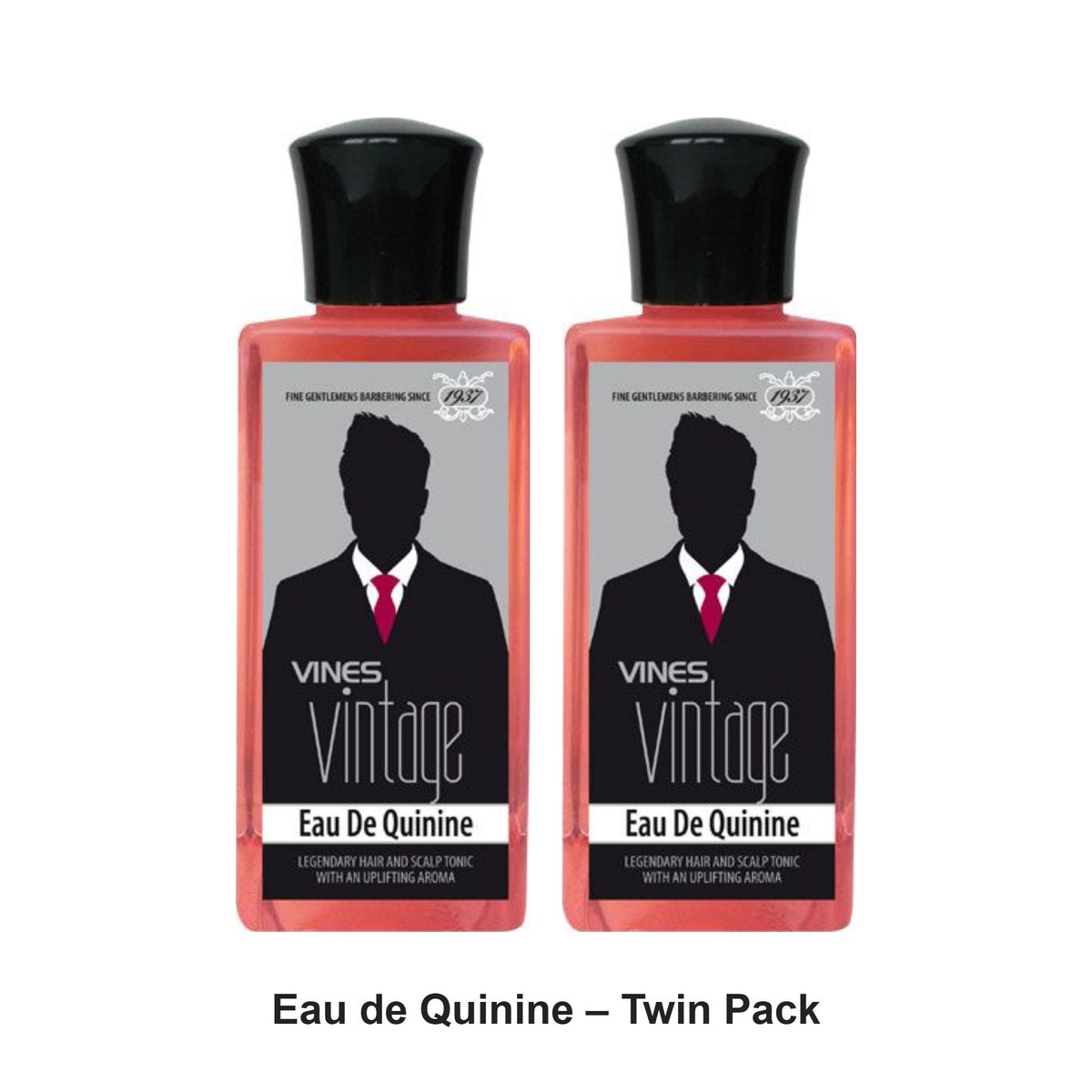 Vines Vintage - Eau de Quinine – Twin Pack (2 x 200ml) – bundle contents: 2 x Vines Vintage - Eau de Quinine 200ml