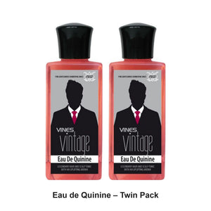 Vines Vintage - Eau de Quinine – Twin Pack (2 x 200ml) – bundle contents: 2 x Vines Vintage - Eau de Quinine 200ml