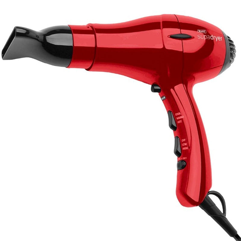 Wahl - SupaDryer Ionic Hair Dryer Red 1800W – product image