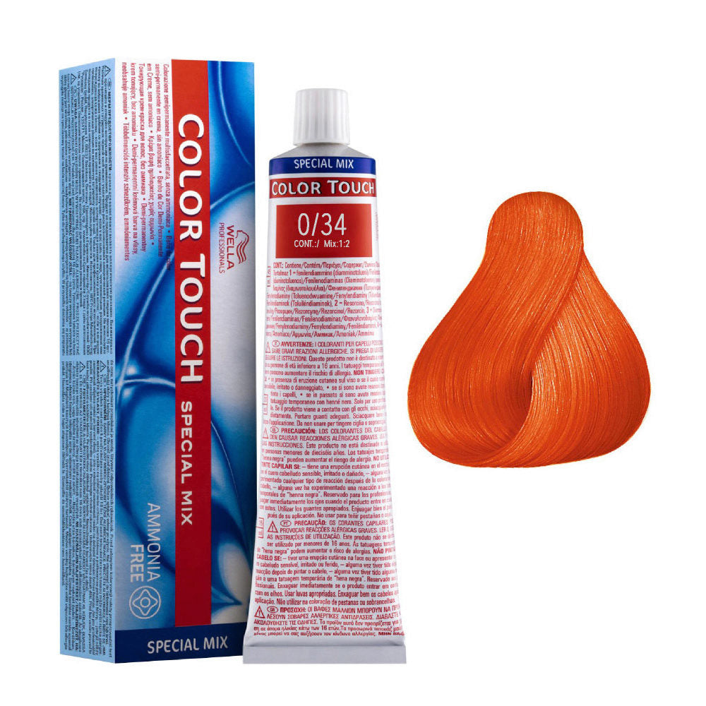 Wella Professionals - Color Touch 0/34 Gold Red 60ml – product image