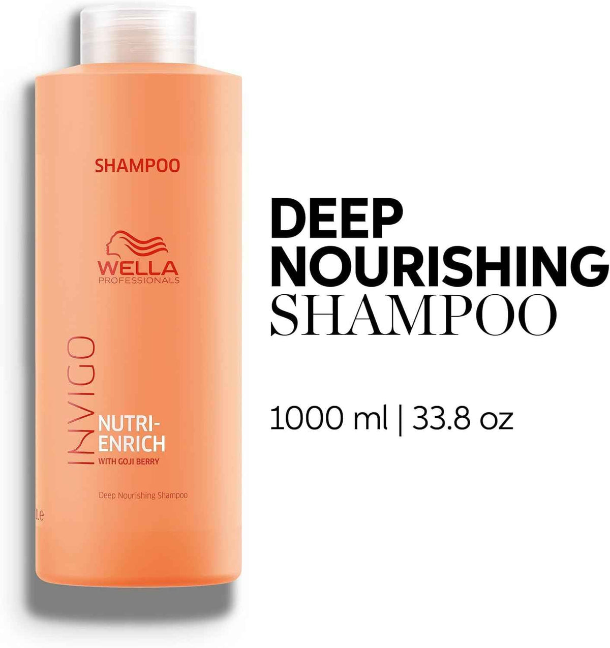 Wella Professionals Invigo Nutri-Enrich Deep Nourishing Shampoo, Conditioner & Mask Big Trio Bundle - image 7