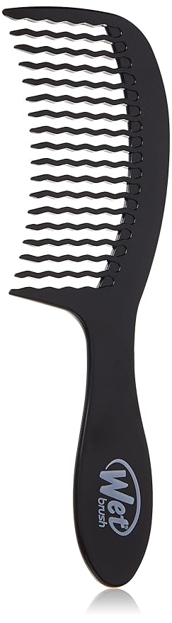 Wet Brush Basin Comb Black hair comb