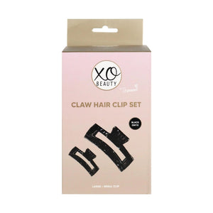 xoBeauty - Claw Hair Clip Set Black Onyx – product image 2