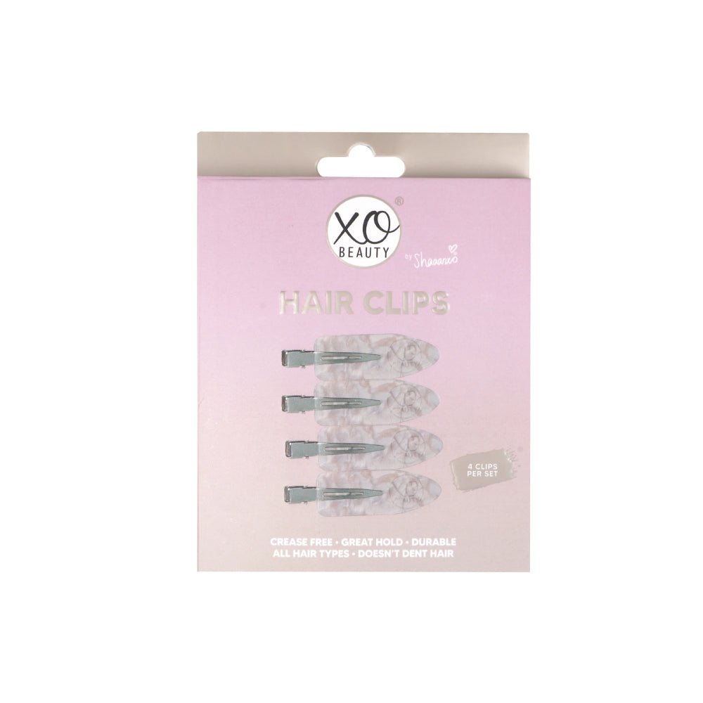 xoBeauty - Crease Free Hair Clips All Day Rose 4 Pack – product image 2