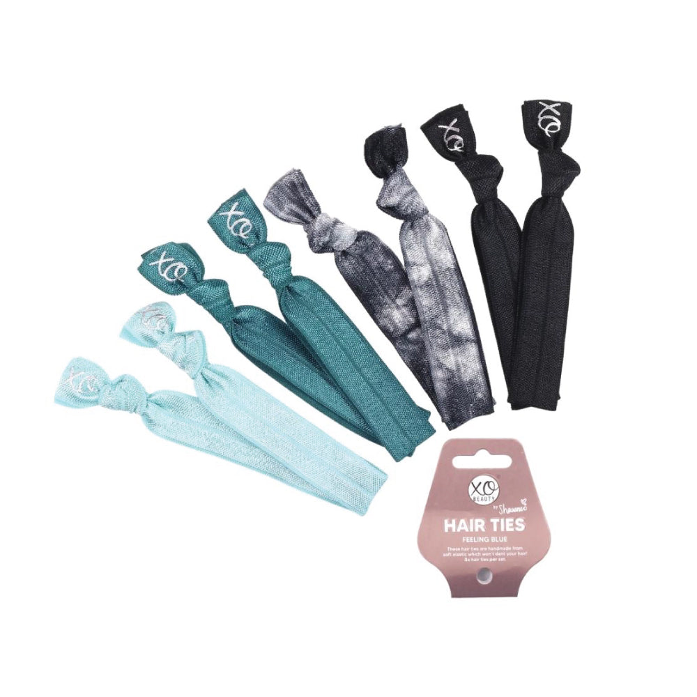 xoBeauty - Hair Ties Feeling Blue 8pc – product image 2