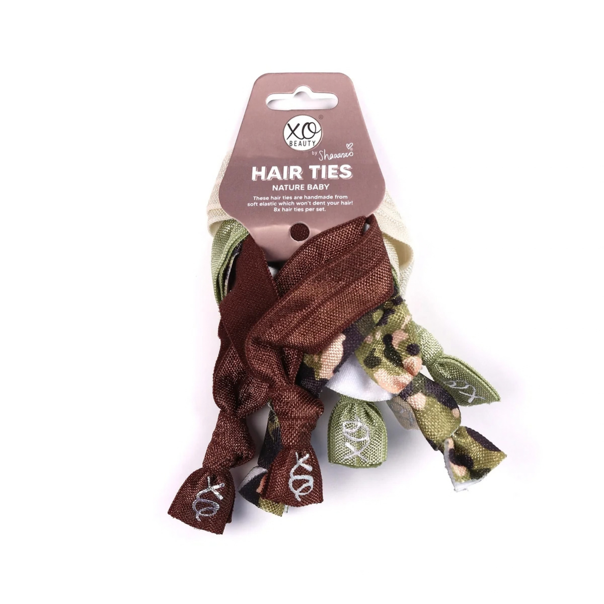 xoBeauty - Hair Ties Nature Baby 8pc – product image