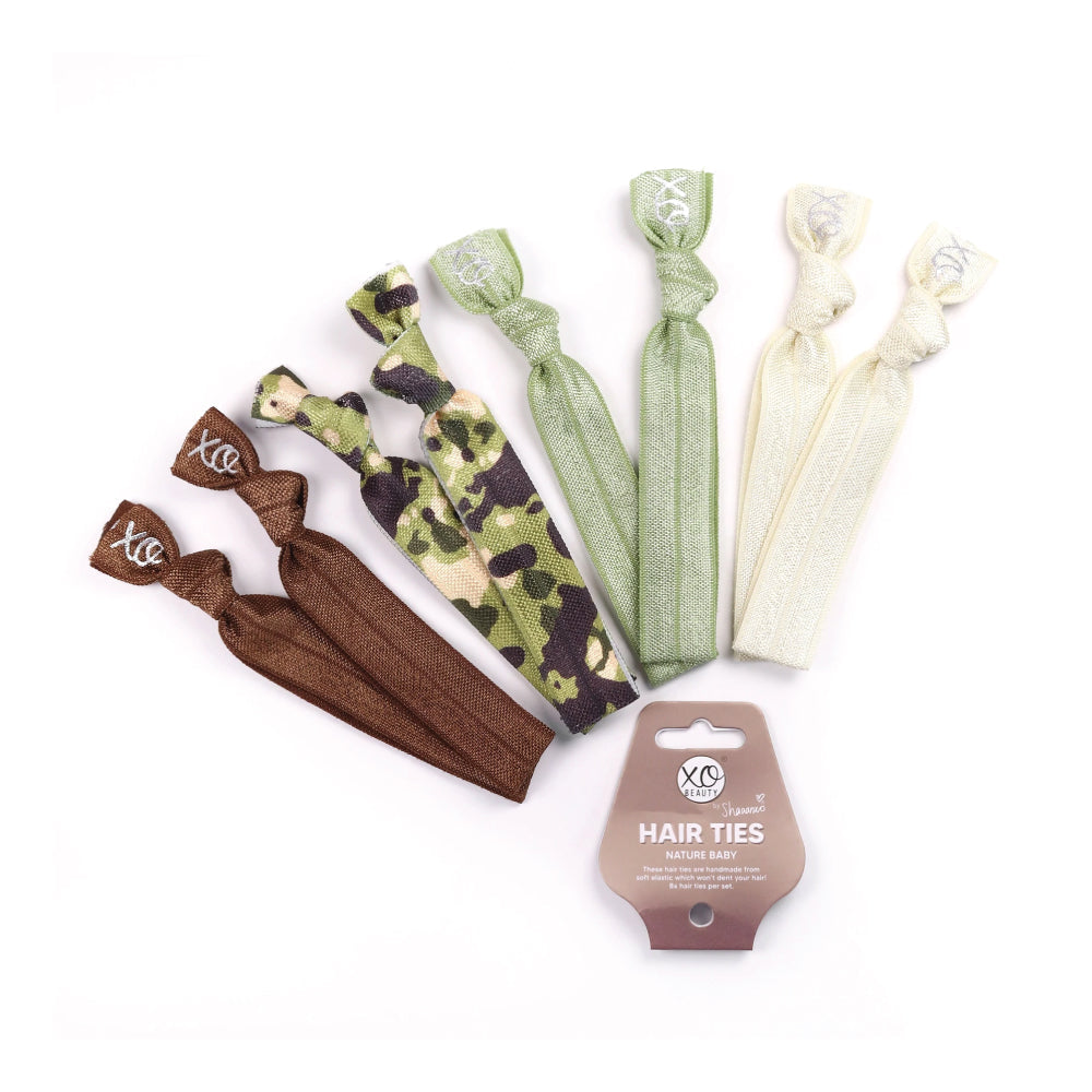 xoBeauty - Hair Ties Nature Baby 8pc – product image 2