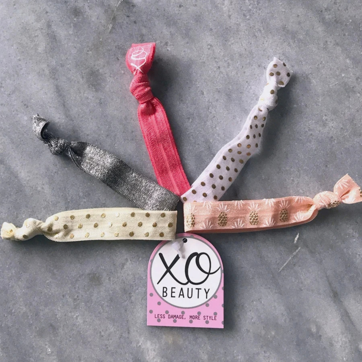 xoBeauty - Hair Ties Tropical 5pc – product image 2